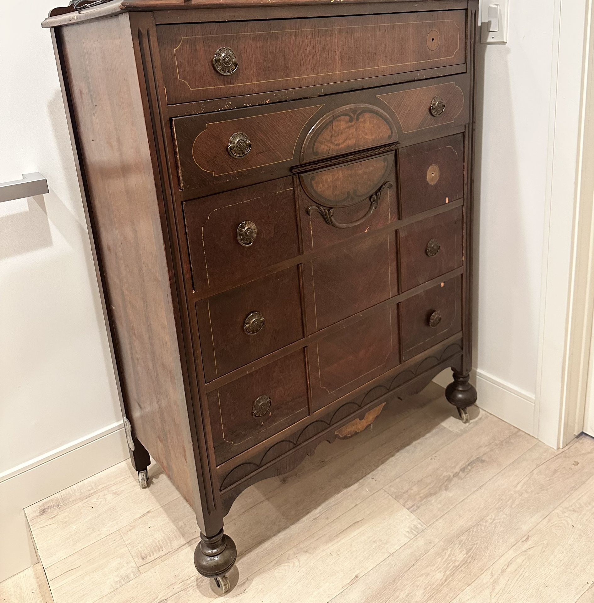 Antique Wooden Wardrobe