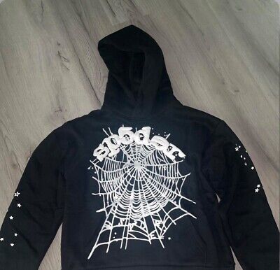 Black OG Spider Hoodie