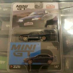 Mini GT #326 Nissan Skyline GT-R (R32) Nismo S-Tune Dark Blue Limited Edition 1 Of 3000 Sealed Diecast