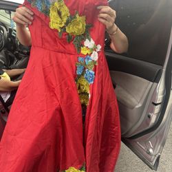 Vestido Estilo Charro