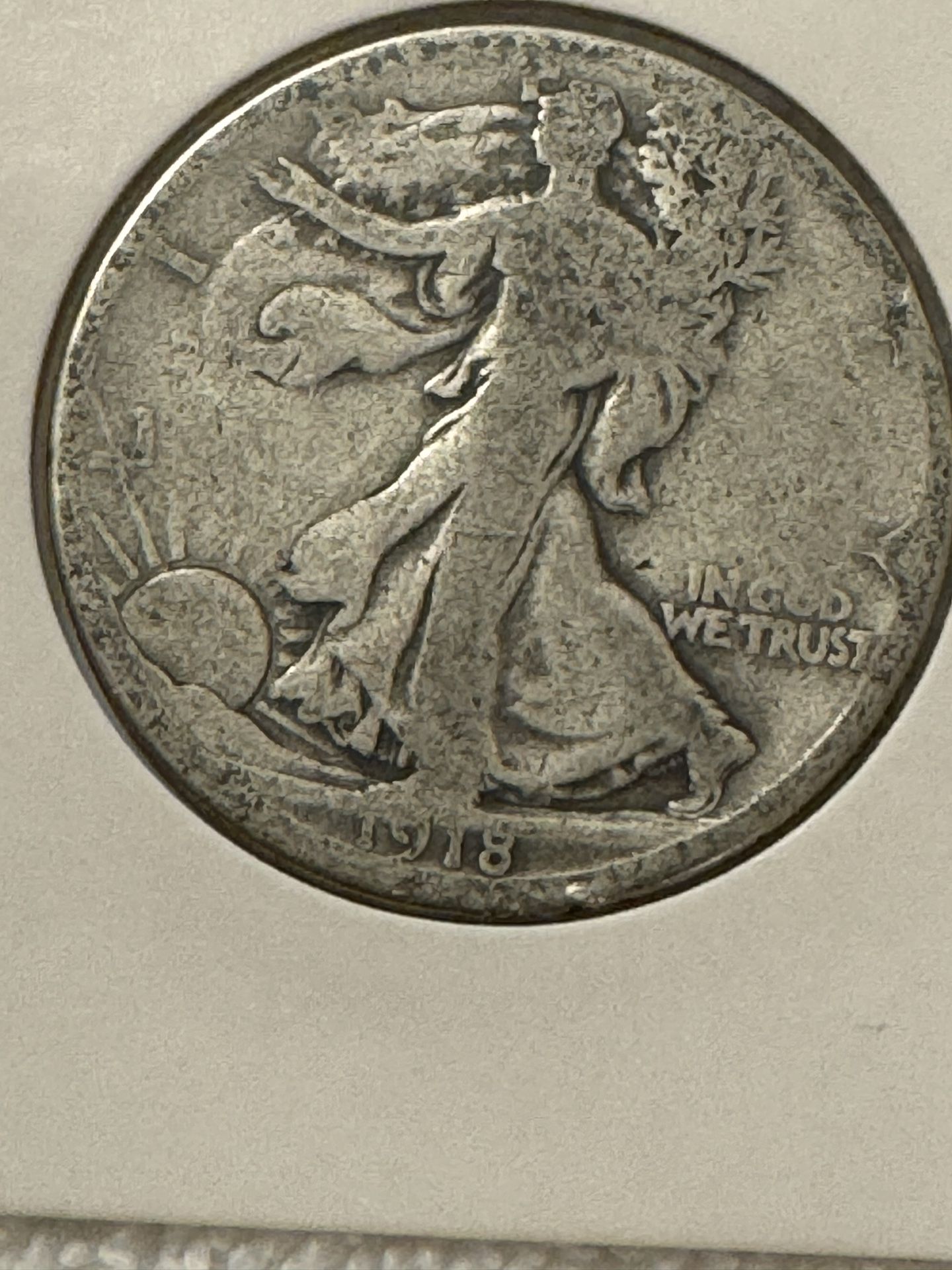 1918-S Walking Liberty Half Dollar