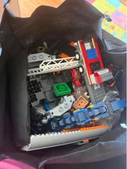 Bag of random legos
