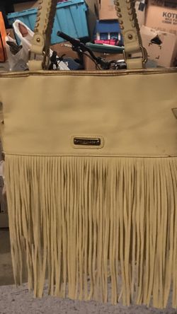 Fringed pocketbook