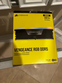 Corsair vengeance rgb ddr5 32gb 6000Mhz