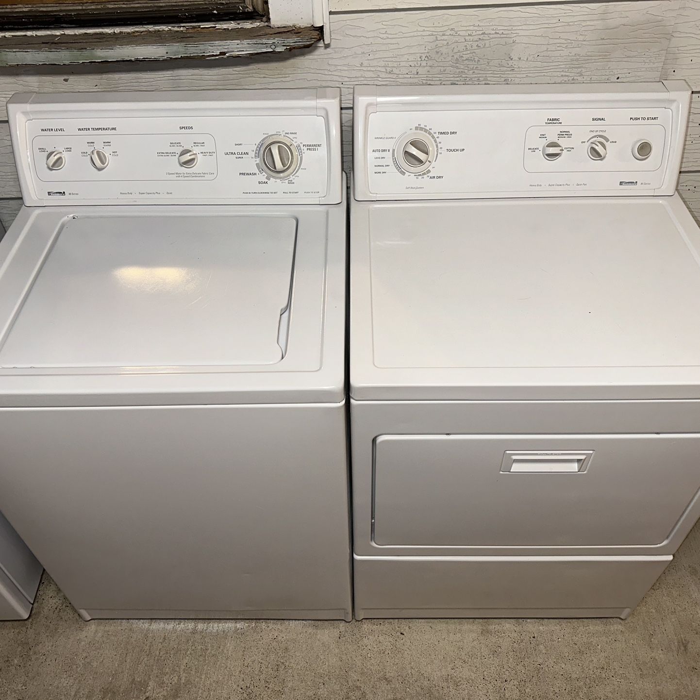 Kenmore Commercial Washer And Dryer Set 