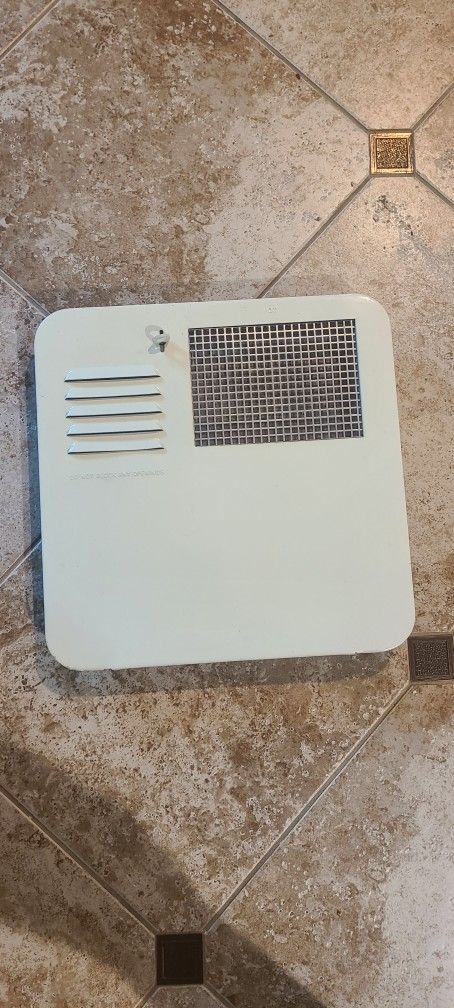 RV Propane Water Heater Cover