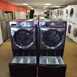Kenmore Elite Front Load Set Washer And Dryer In Great Condition for Sale in Mcdonogh MD OfferUp