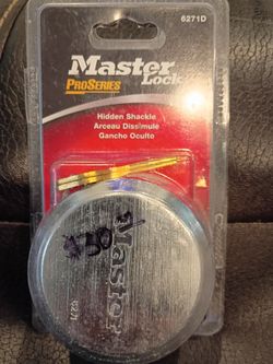 Master Lock ProSeries Hidden Shackle Padlock