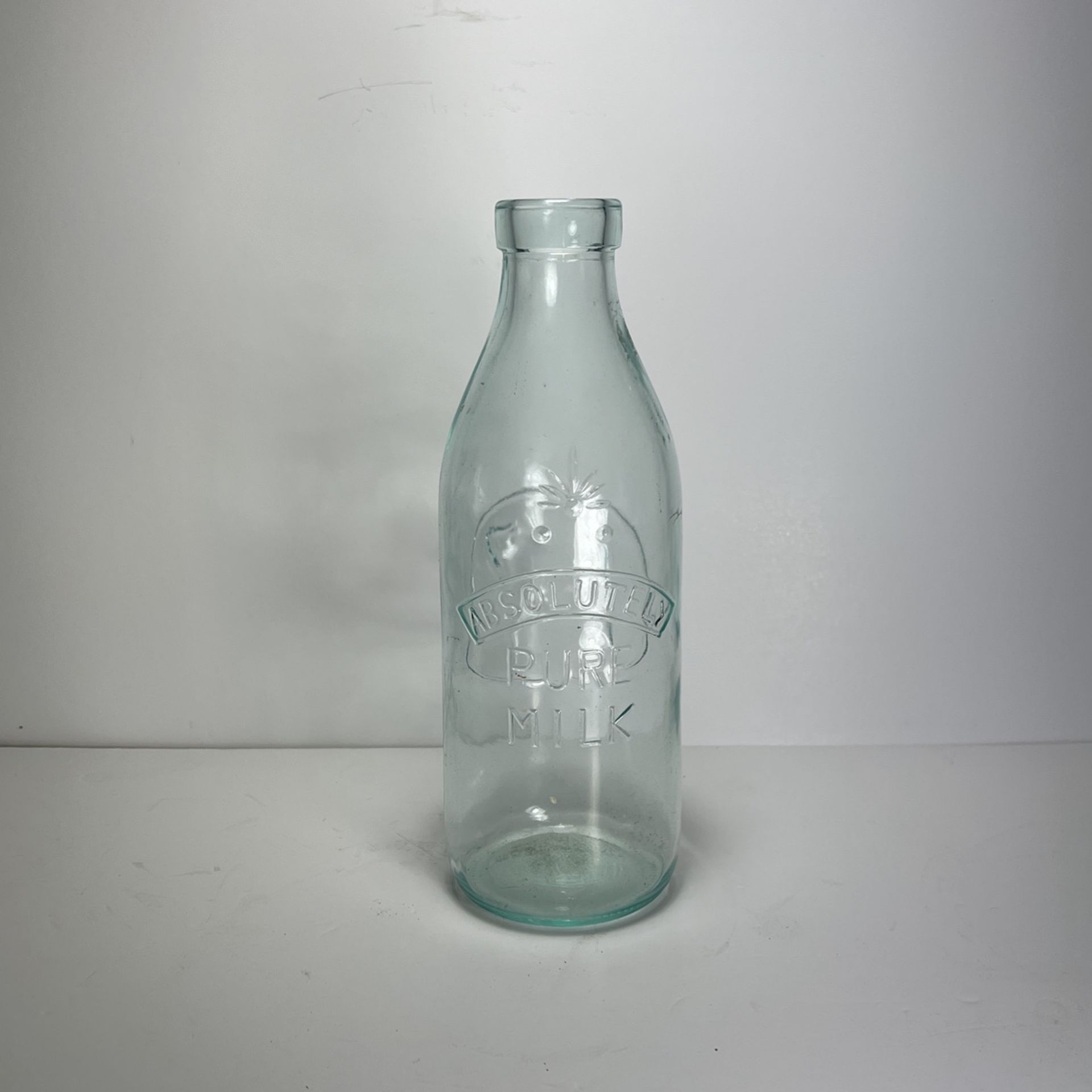 Vintage Antique Milk Bottle.