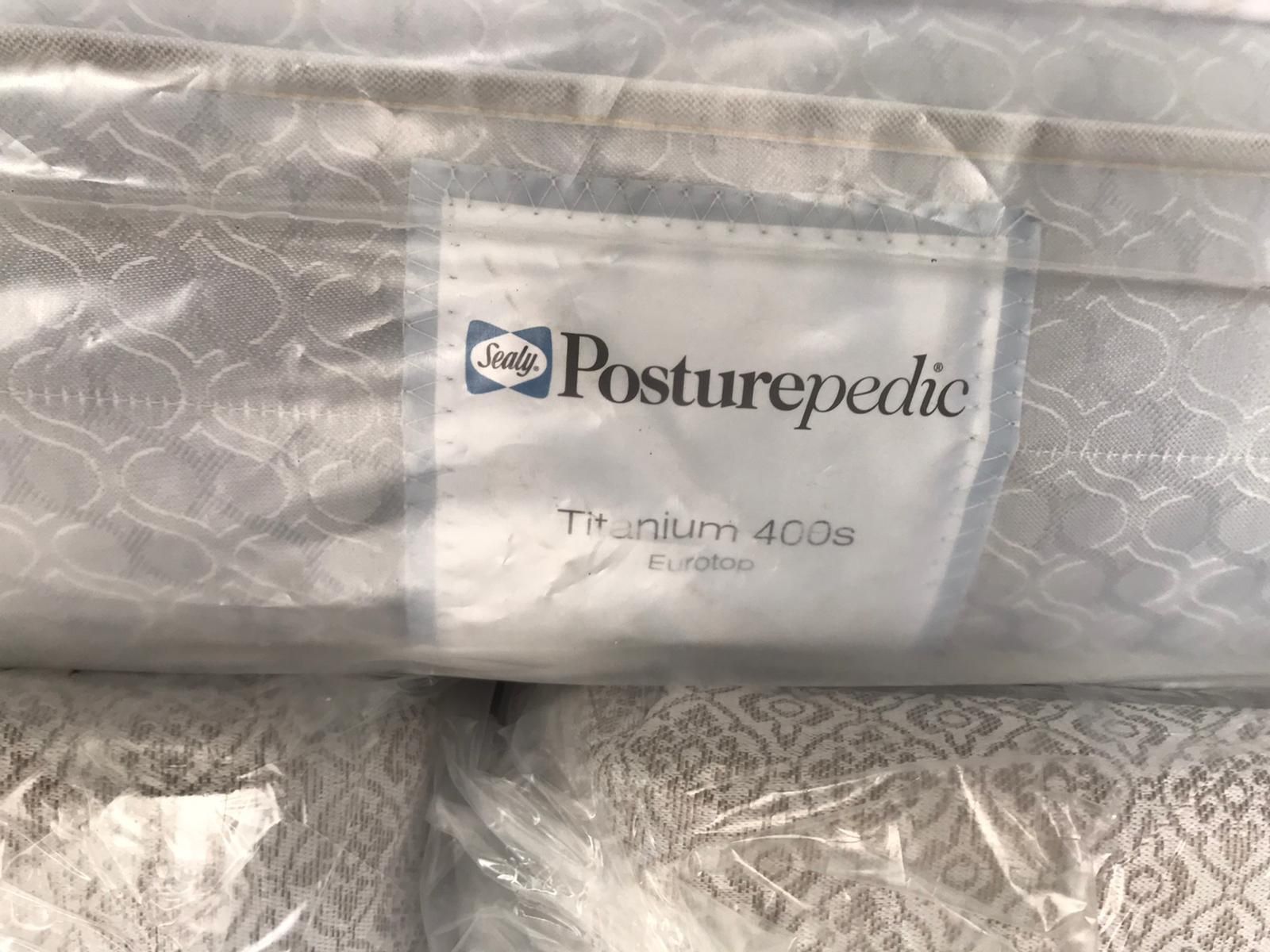 New King Size Serta Mattress And Box Spring