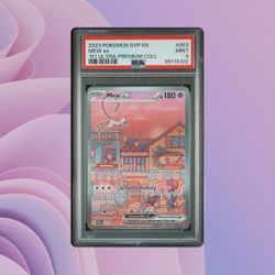Pokemon - PSA 9 Mew #53 - Ultra Premium Collection 151 