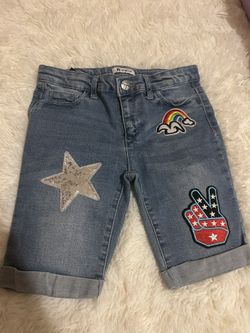Size 12  Girl Jean Shorts 