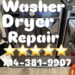 Washer and dryer repair