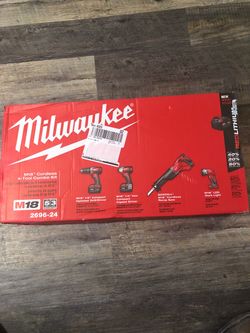 New Milwaukee m18 combo