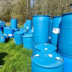  Barrels, 55 Gallon Poly