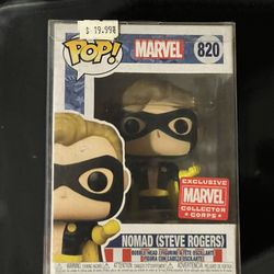 Marvel Nomad Steve Rodgers Funko Pop Marvel Collectors Corp Exclusive 
