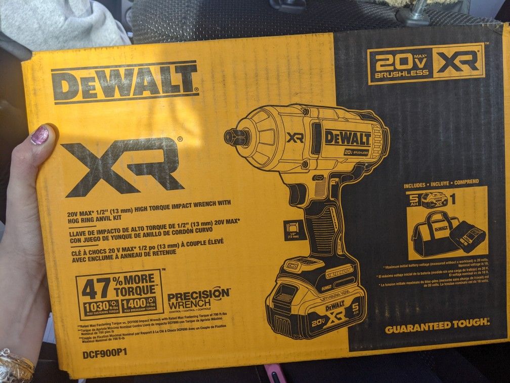 DeWalt High Torque Impact Wrench 