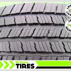 1 LT245/75R17 USED TIRE MICHELIN DEFENDER LTX M/S2 10.0/32 TREAD 121/118R