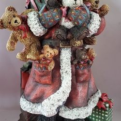 Classic Santa collectibles, Bountiful bears  Santa
