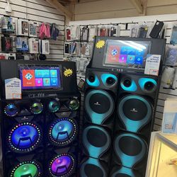 Bocinas, Karaoke, Speakers Cash Or $50 Down W Approval 