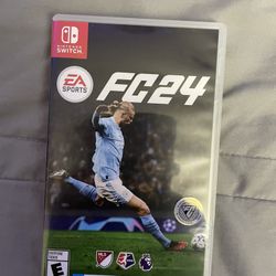 Nintendo Switch EA Sports FC24 game 