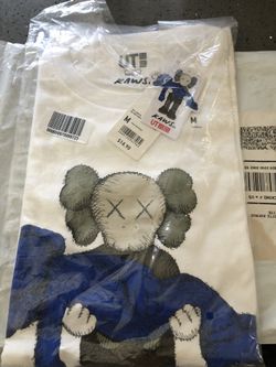 Kaws tees uniglo collab brand new Medium
