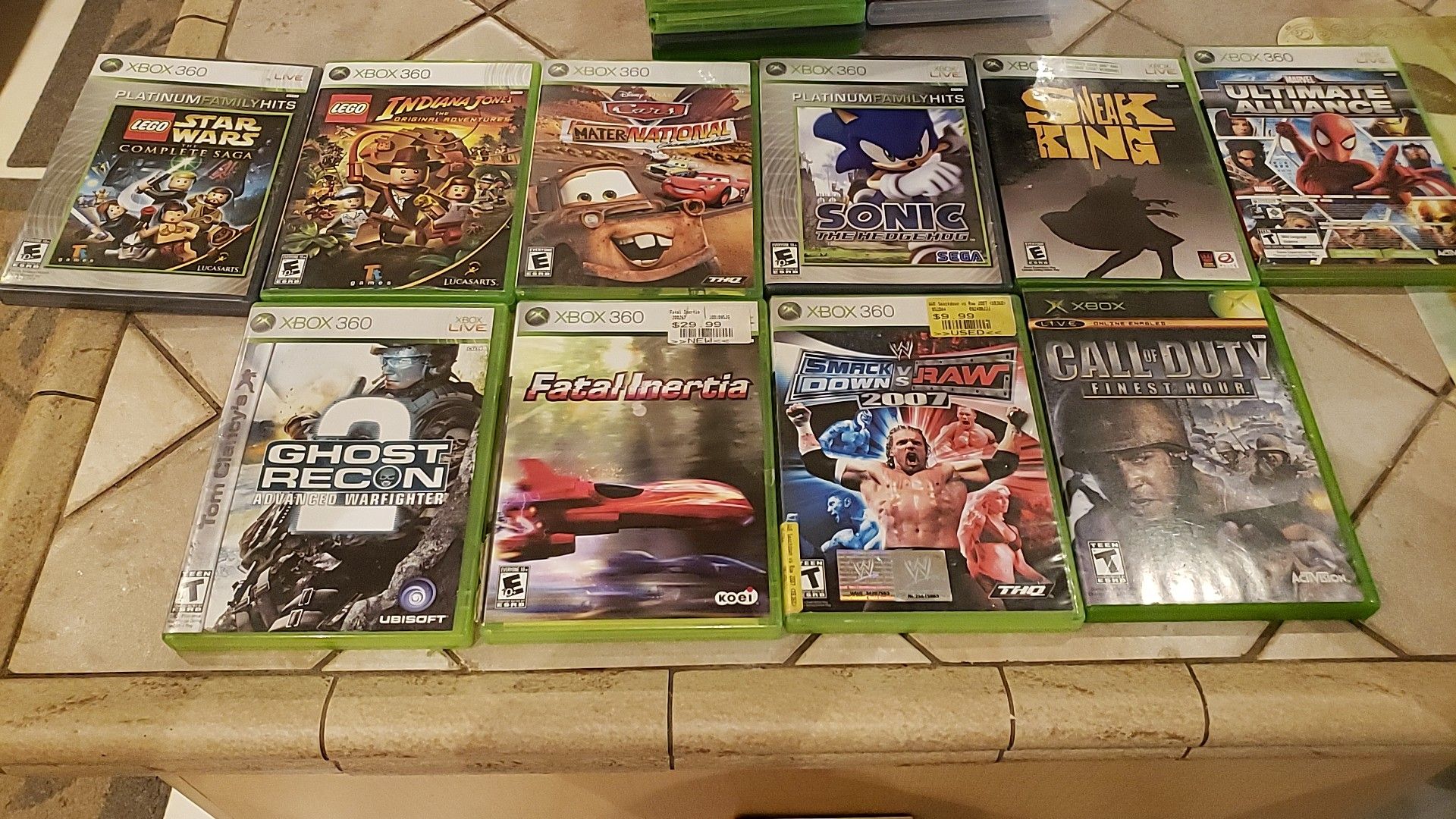 XBOX 360 GAMES