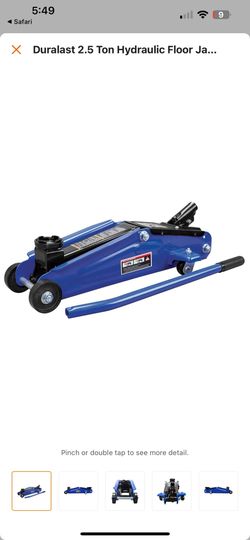 Duralast 2.5 Ton Hydraulic Jack