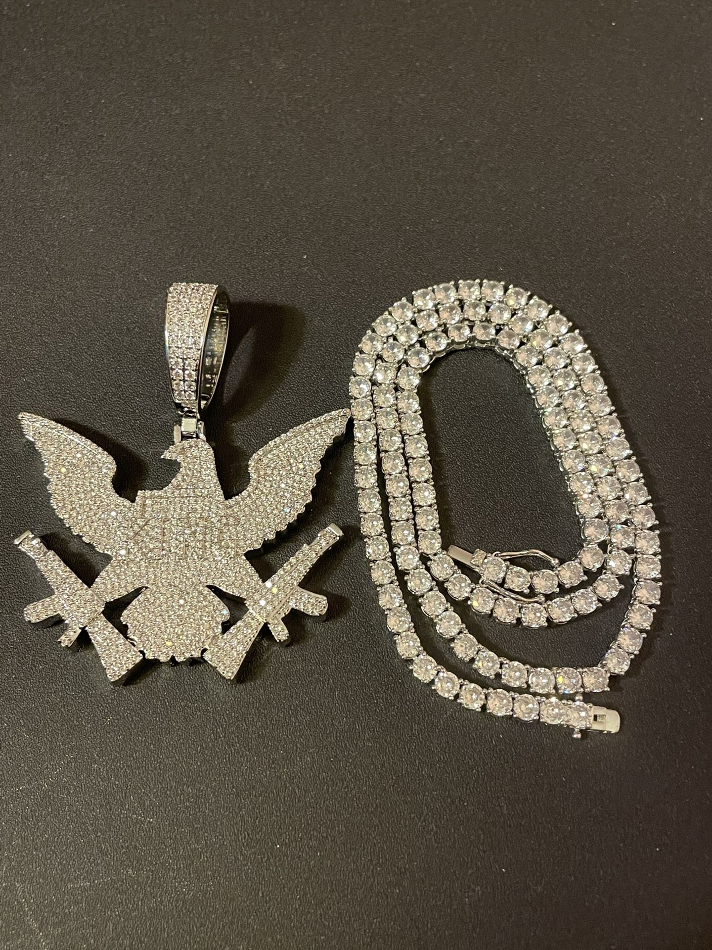 Icy Vulture Tennis Chain