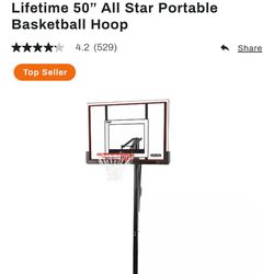 Basketball Hoop Fairly New
