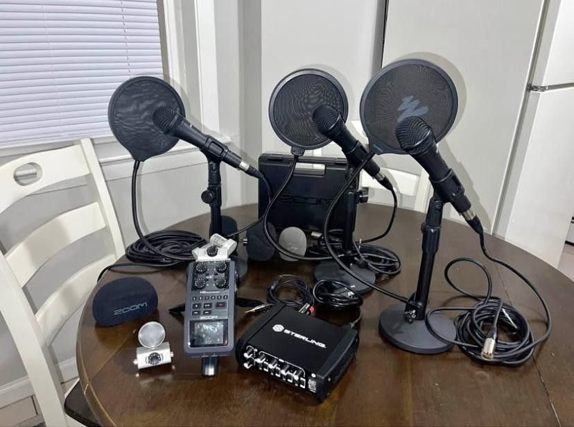 Like New Podcast Set Up