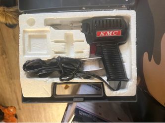 KMC Soldering Iron Gun Tool Model # TQ1000 120V w/carrying case