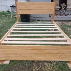 Wooden Bed