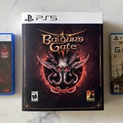 PS5 Disc Edition & 3 Games - Over $800 Retail!