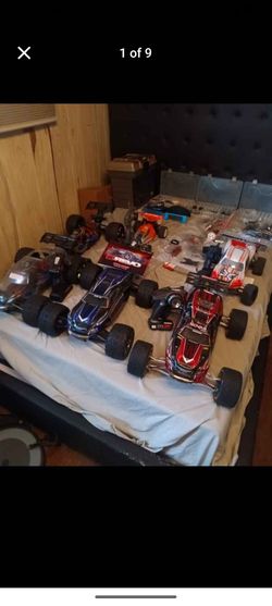 E-Revo vintage RC trucks and more