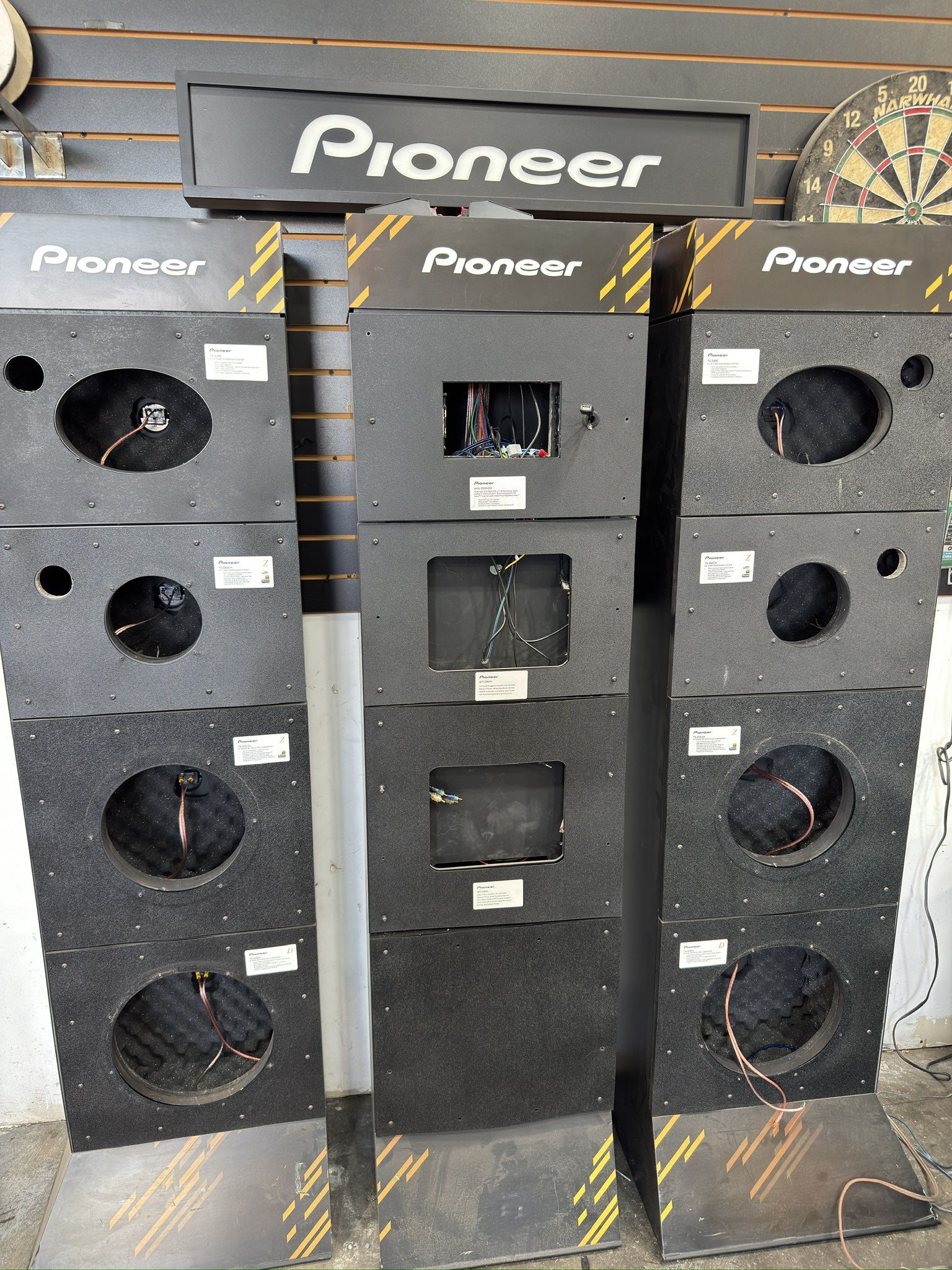 Pioneer Stereo Shop Display 