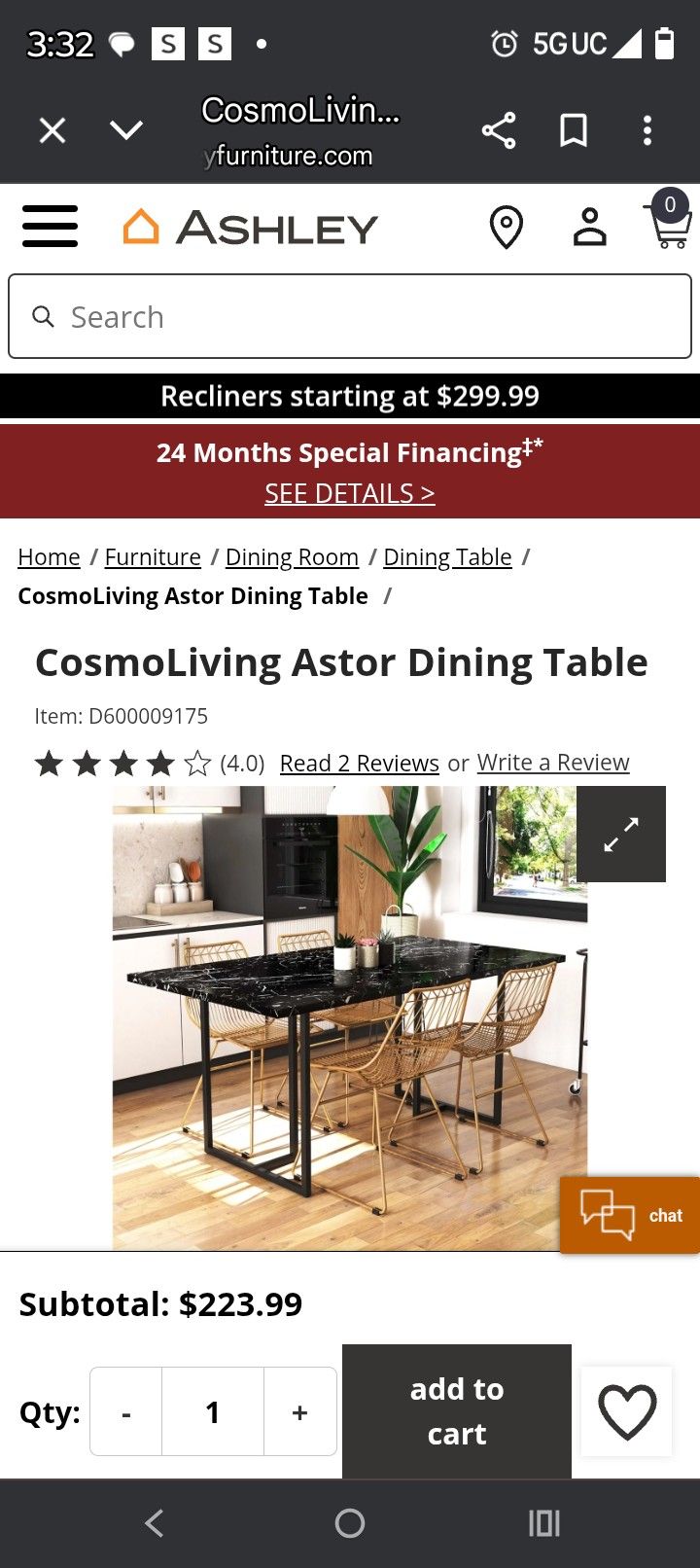 Acme Marble Table Top No Legs 