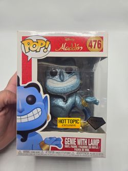 Funko Pop! Disney Genie w/ Lamp (Diamond Glitter) - Hot Topic (Exc) #476