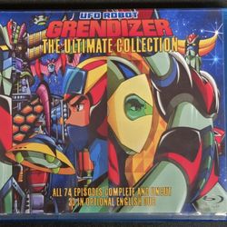 Grendizer Ultimate Collection Blu Ray! Complete 74 EPISODES, ENGLISH DUB 33 EPISODES! 

