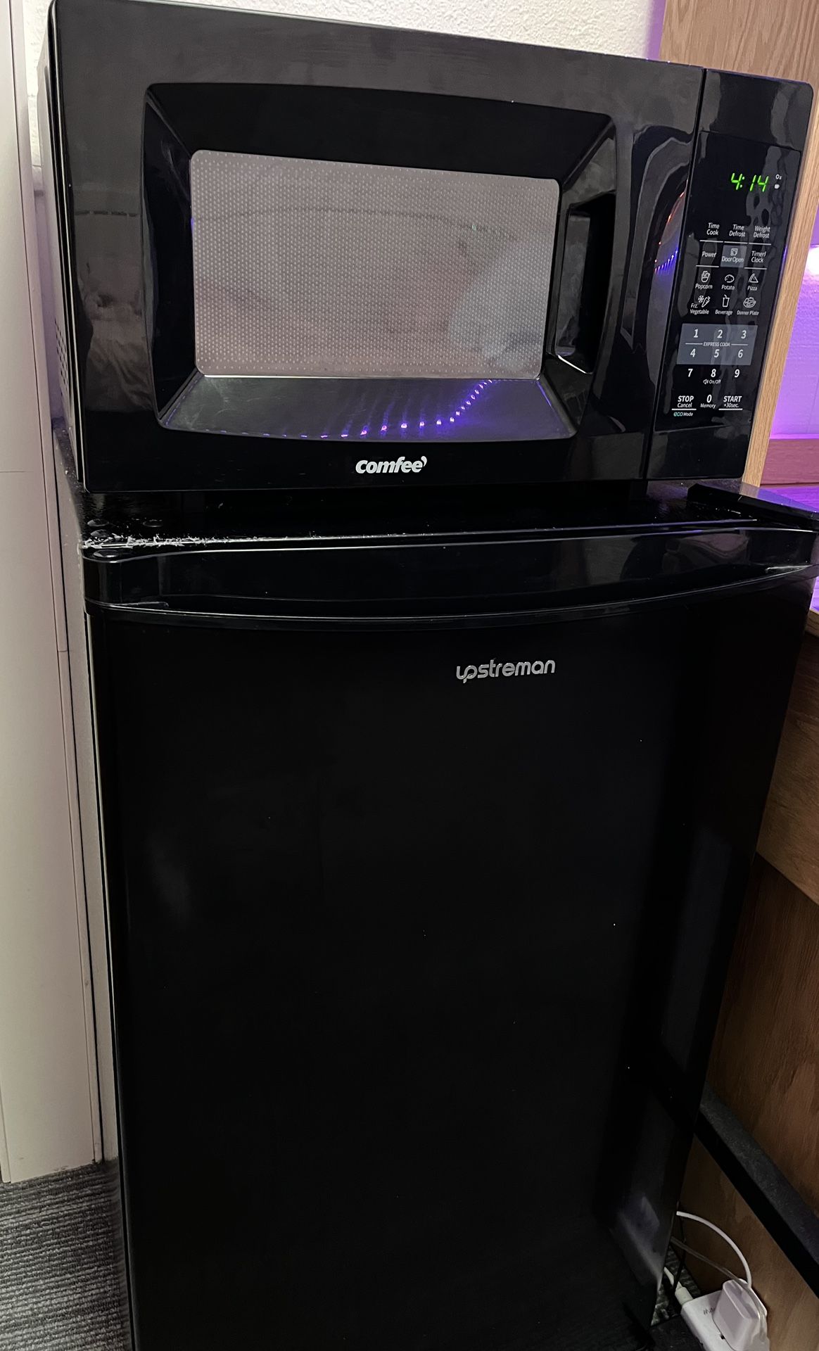Refrigerator & Microwave
