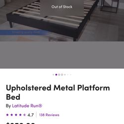 Full Size Bed 