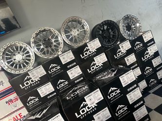 Vendo rines nuevos 17x9 de ancho de 6-139.7 lugs para carros como tacomas
