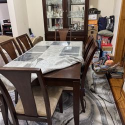 Dining Table With 6 Chairs 