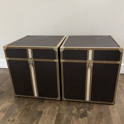 Leather Coffee table / Side Table 