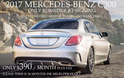 2017 MERCEDES BENZ C300