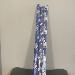 Wrapping paper for gifts 3 rolls $10