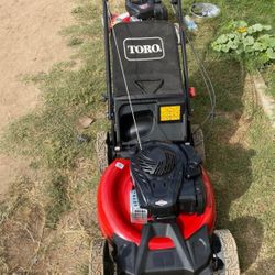 Toro 21 in. Recycler Briggs and Stratton 140 cc Gas High-Wheel Walk Behind Push Lawn Mower