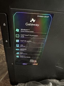 Computer With Keyboards And Mouse