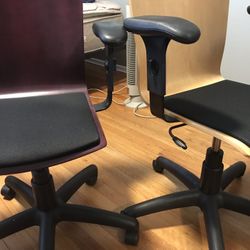 two new desk chairs
