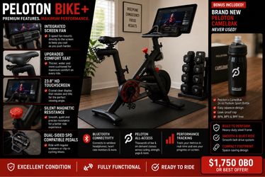 Peloton Bike+ Barely Used